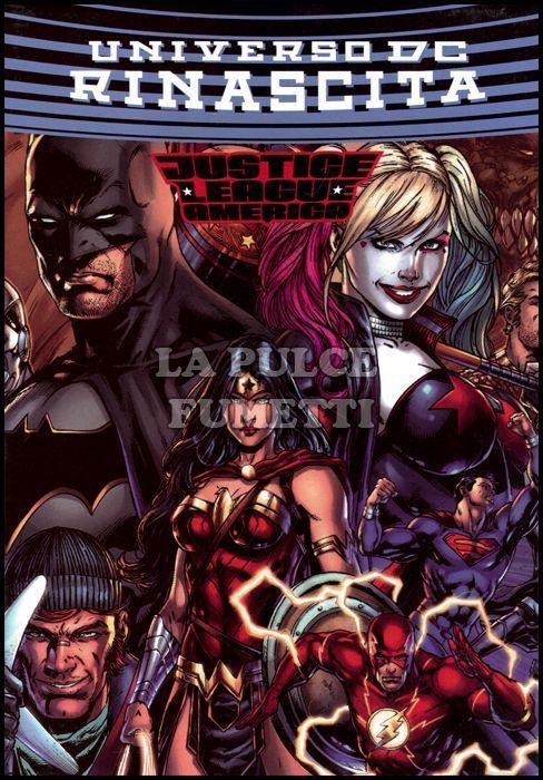 JUSTICE LEAGUE AMERICA COFANETTO #     1 + JUSTICE LEAGUE AMERICA 7 JUMBO - RINASCITA